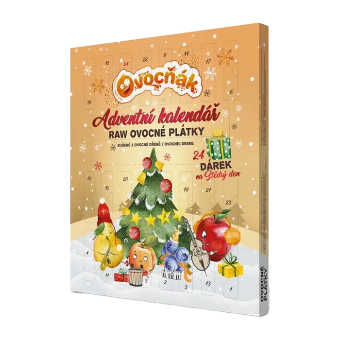 Ovocňák Adventní kalendář 24 x 10 g